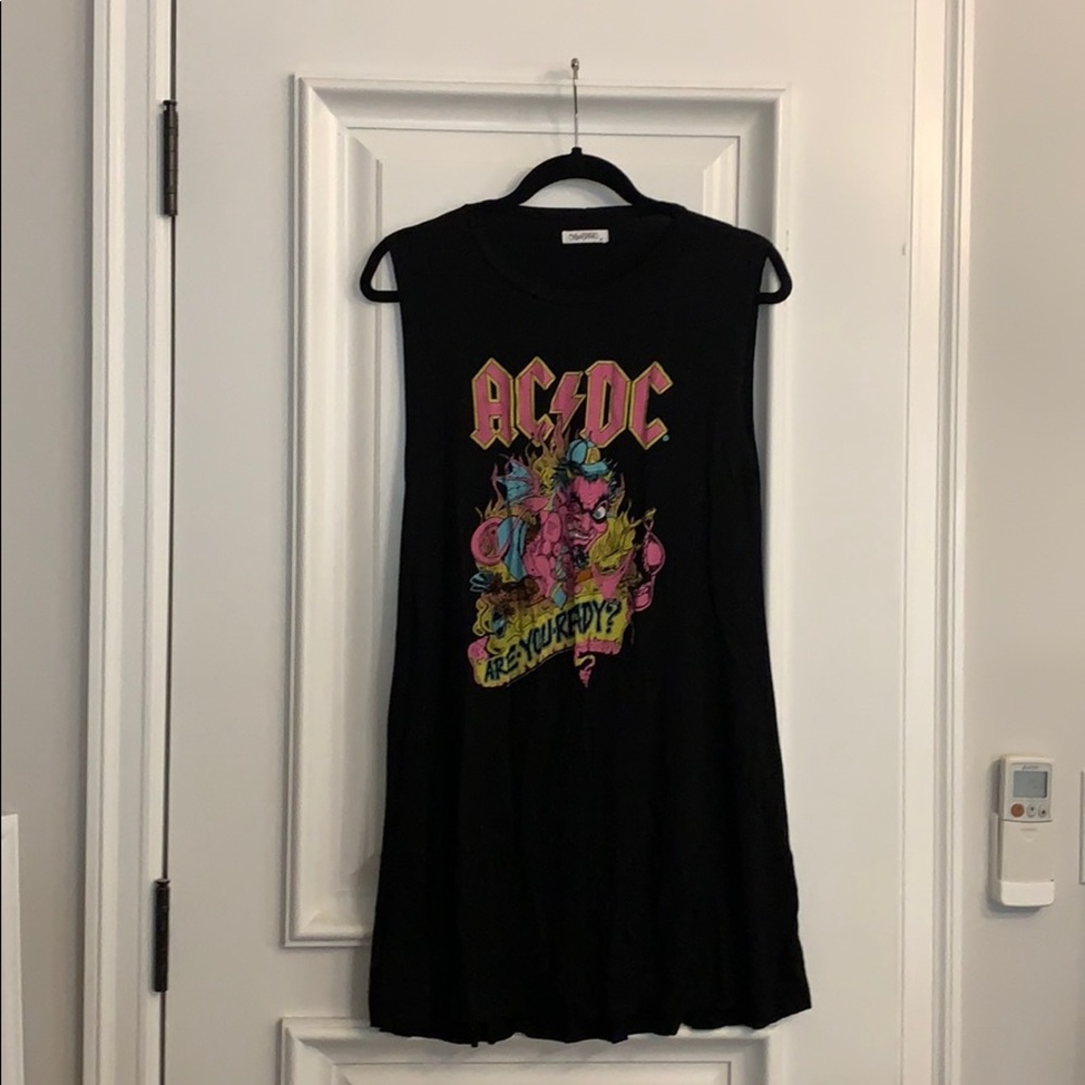 Loose tank top dress